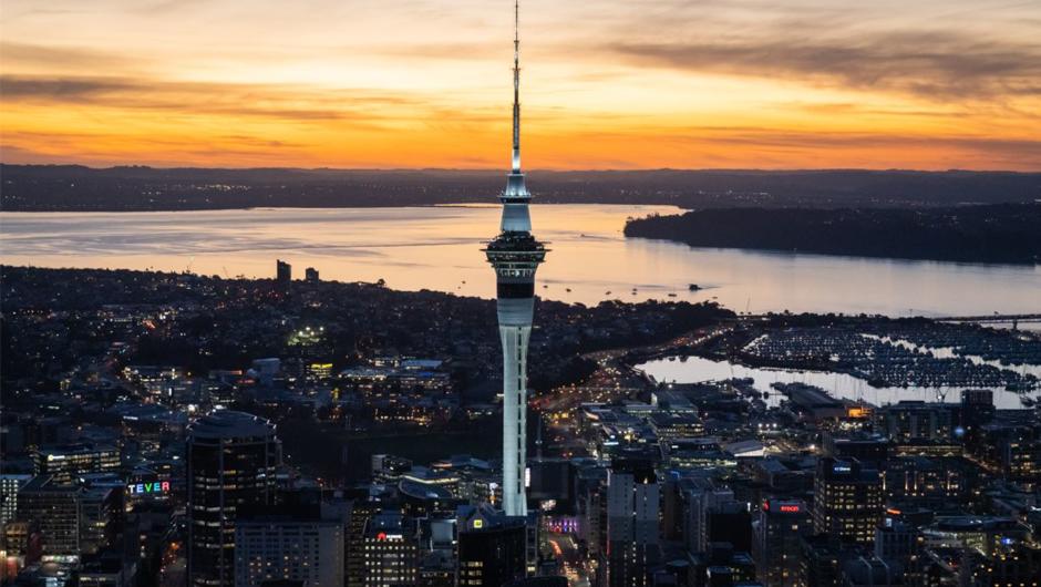 New Zealand family itinerary auckland skytower