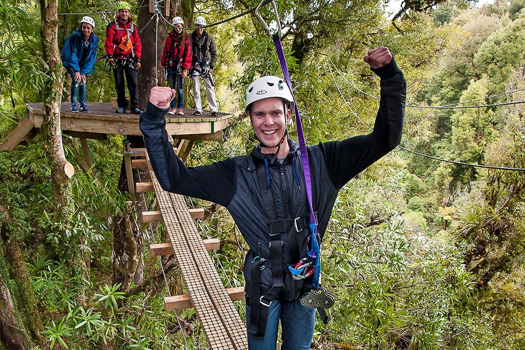 Rotorua forest zipline: How to overcome your fears