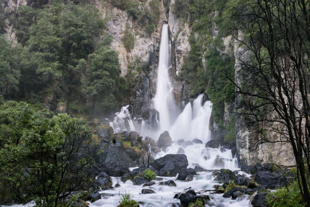 tarawera-falls-waterfalls near rotorua