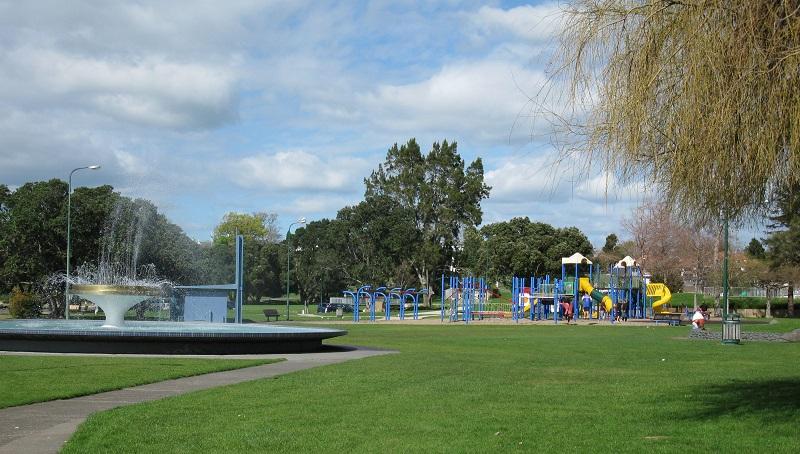 Memorial park playground